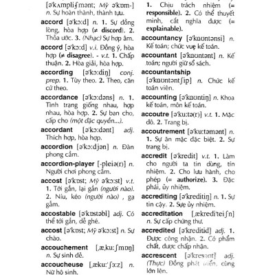 Từ Điển Anh - Việt 340.000 Mục Từ Và Định Nghĩa (Tái Bản 2022) (Bìa Cứng)