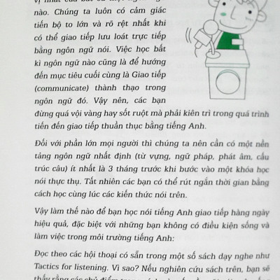 Tự Học Nghe Nói Tiếng Anh Căn Bản (MCBooks)