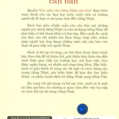 Các Mẫu Câu Tiếng Nhật Căn Bản