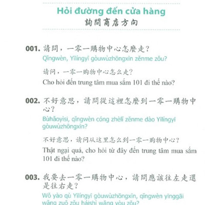 600 Câu Giao Tiếp Tiếng Hoa - Mua Sắm Và Ăn Uống
