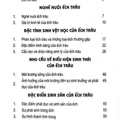 Bạn Của Nhà Nông - Kỹ Thuật Nuôi Và Chăm Sóc Ếch Trâu (Ếch Công Nghiệp)