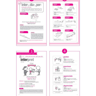 Nghiền Từ Vựng Tiếng Anh - Học Qua Gốc Từ Bằng Hình Ảnh - Gốc Từ Là Bí Quyết Để Ghi Nhớ Hàng Nghìn Từ Vựng - Quyển 2