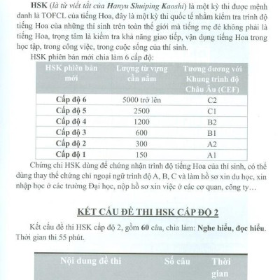 2 Tuần Thi Đậu HSK Cấp Độ 2 (Bản Mới)
