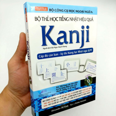 Sách - Bộ Thẻ Học Tiếng Nhật Hiệu Quả Kanji