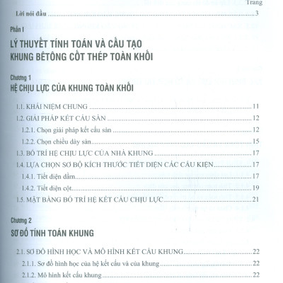 Khung Bê Tông Cốt Thép Toàn Khối