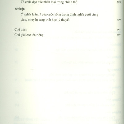 Tủ sách Tinh hoa: Siêu Lý Tình Yêu - Tập 2: Triết Học Đạo Đức