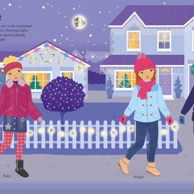 Sticker Dolly Dressing Winter Wonderland