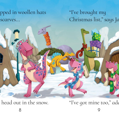 The Dinosaurs Who Met Santa Claus