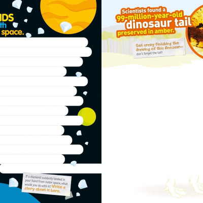 Weird But True! Cool And Crazy Sticker Doodle Book