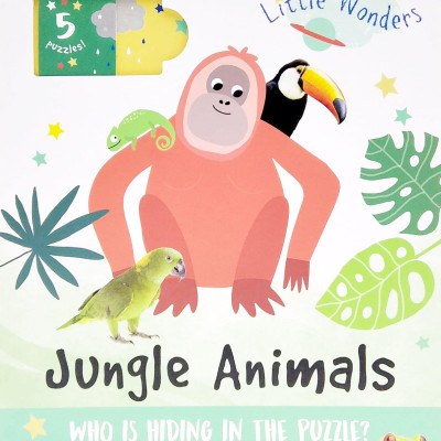 Little Wonders: Jungle Animals - 5 Puzzles
