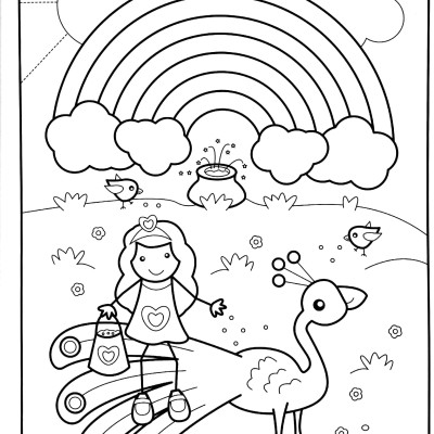 Magic Paint Palette - Fairies & Flowers