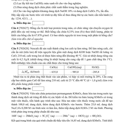 Sách - 50 Đề Minh Họa Tốt Nghiệp THPT 2025 - Môn Hóa Học
