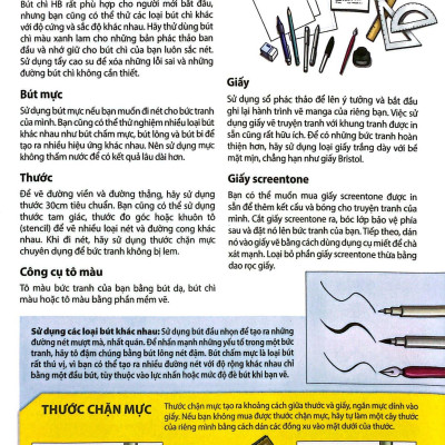 Sách - Drawing Manga - Học Vẽ Theo Từng Bước - Hướng Dẫn Vẽ Truyện Tranh