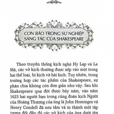 Sách - Cơn Bão - The Tempest