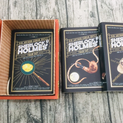 Sherlock Holmes Toàn Tập (3 Tập - Hộp Ngang) (Bìa Cứng)(Tái Bản)