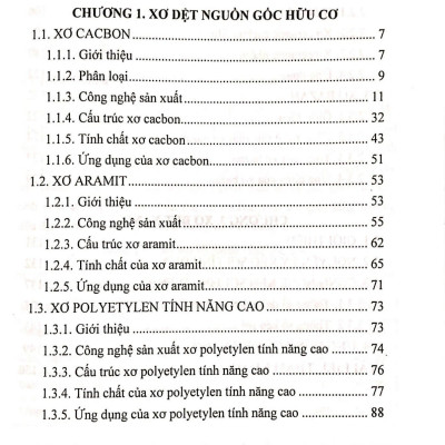 Xơ Dệt Tính Nâng Cao