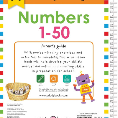 Wipe Clean Workbook: Numbers 1-50