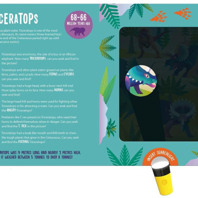 Seek And Find Dinosaurs (Seek & Find - Searchlight Books)