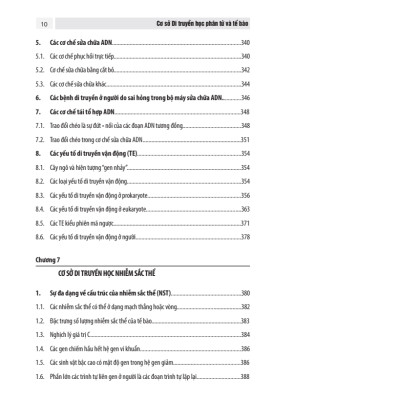 Cơ sở di truyền học phân tử và tế bào