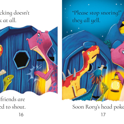 Usborne Dinosaur Tales First Reading Level 3: The Dinosaur With The Noisy Snore