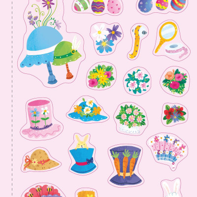 Little First Stickers Bunnies