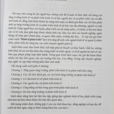 Sách - Kinh Tế Phát Triển