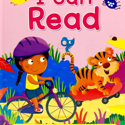 I Can Read - Large Print Reading Scheme (Pink Cover)