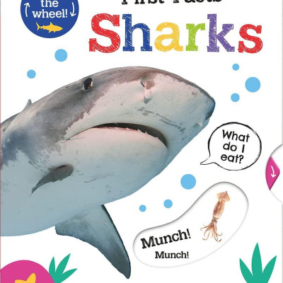 First Facts Sharks (Turn-the-Wheel Books)