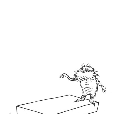 The Lorax Deluxe Doodle Book (Dr. Seuss