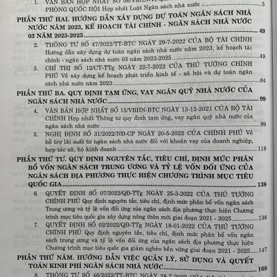 Hướng dẫn xây dựng dự toán ngân sách nhà nước và kế hoạch tài chính 3 năm 2023 -2025