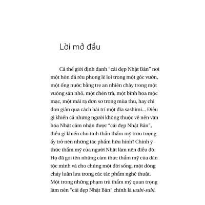 Wabi-Sabi - Tập 1 - Cho Nghệ Sĩ, Nhà Thiết Kế, Nhà Thơ Và Triết Gia