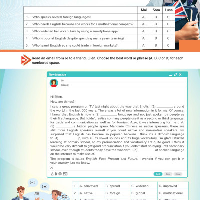 TĂNG CƯỜNG KĨ NĂNG ĐỌC, NGHE VÀ GIAO TIẾP TIẾNG ANH LỚP 9