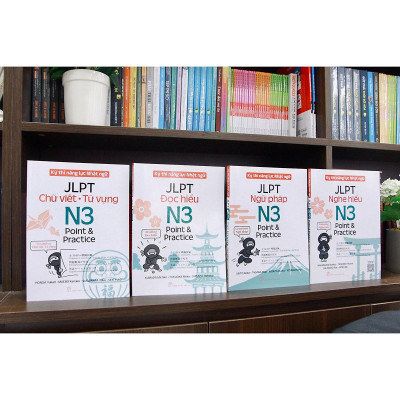 Kỳ thi năng lực Nhật ngữ: Point & Practice N3 - Chữ viết Từ vựng (NXB Trẻ)