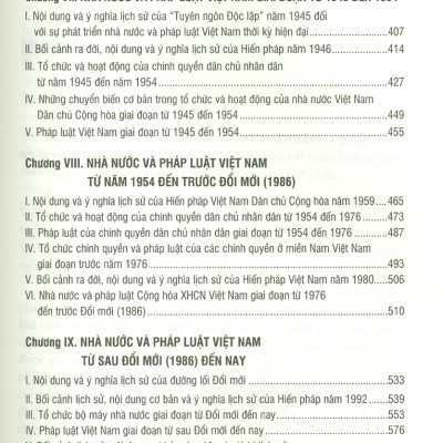 Giáo Trình Lịch Sử Nhà Nước Và Pháp Luật Việt Nam - PGS. TS. Nguyễn Minh Tuấn, TS. Phạm Thị Duyên Thảo, TS. Mai Văn Thắng - Tái bản - (bìa mềm)