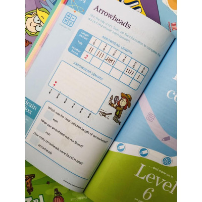 Sách summer brain quest grade 3 & 4 ( 8 - 9 tuổi )