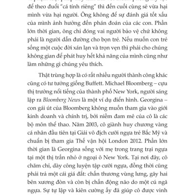 Tâm Thư Của Warren Buffett Dành Cho Con Cái