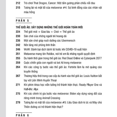 Metaverse - Vũ Trụ Kĩ Thuật Số