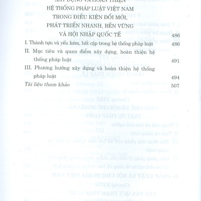 Giáo trình LÝ LUẬN CHUNG VỀ NHÀ NƯỚC VÀ PHÁP LUẬT (Dùng Cho Đào Tạo Đại Học, Sau Đại Học Và Trên Đại Học Ngành Luật) (Xuất bản lần thứ ba có chỉnh sửa, bổ sung) - Bản in năm 2022