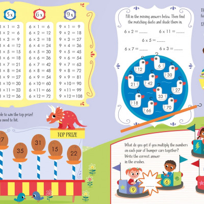 Multiplying And Dividing Activity Book