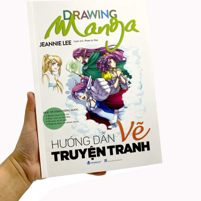 Sách - Drawing Manga - Học Vẽ Theo Từng Bước - Hướng Dẫn Vẽ Truyện Tranh