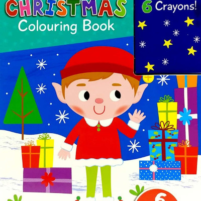 Wipe Clean Colouring Books - Elves