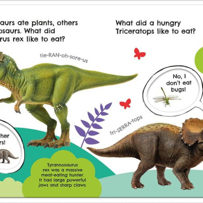 First Facts Dinosaurs (Turn-the-Wheel Books)