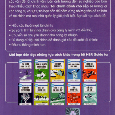 HBR Guide To - Tài Chính Dành Cho Sếp (Tái Bản) (Quà Tặng Tickbook)