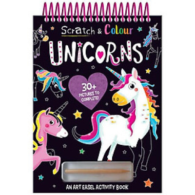 Scratch & Colour Unicorns