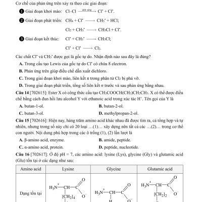 Sách - 50 Đề Minh Họa Tốt Nghiệp THPT 2025 - Môn Hóa Học