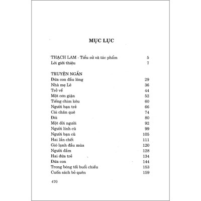 Tuyển tập Thạch Lam (tái bản)