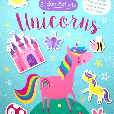 Big Sticker Activity - Unicorns