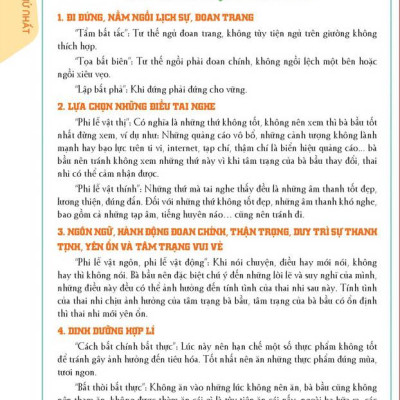 Hành Trình Thai Giáo 280 Ngày - Mỗi Ngày Đọc Một Trang (Tái Bản 2023)