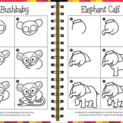 Scratch & Draw Animals - Scratch Art Activity Book