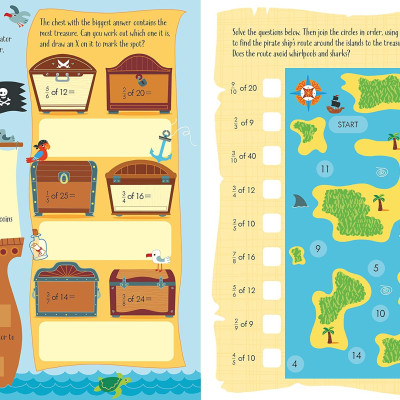 Fractions And Decimals Activity Book